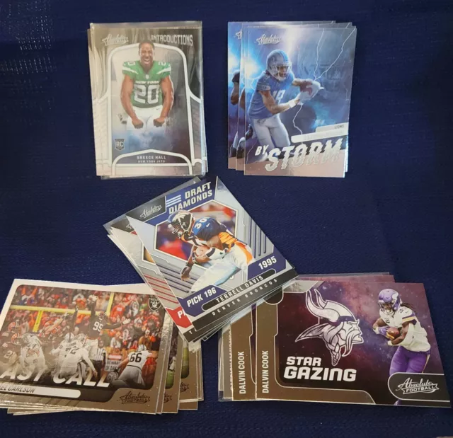 2022  Panini Absolute Football Inserts-Rookies & Vets-You Pick-Complete Your Set