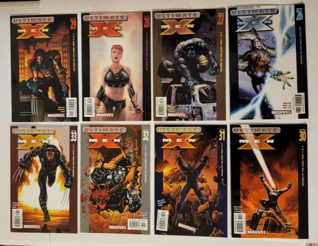 Ultimate X-men 26 27 28 29 30 31 32 33 2003 Marvel comic lot Return Of The King