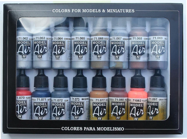 Vallejo 70108 17ml Bouteille Panzer Modèle Couleur Ensemble Peinture (8 Vallejo 70108 17ml Bouteille Panzer Modèle Couleur Ensemble Peinture (8