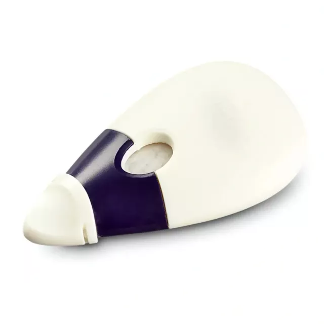 Prym Ergonomic Chalk Wheel Mouse(Toothed Wheel) White Size 8.5x5cmx1.5cm 610950