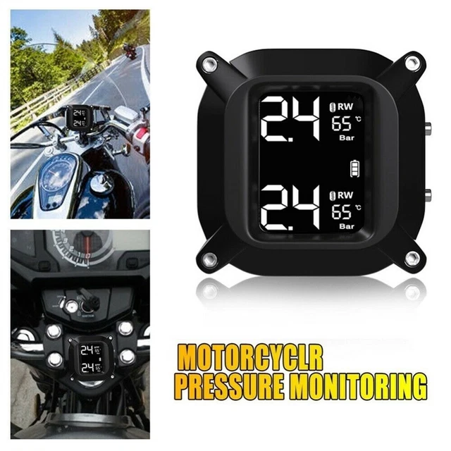 Haute Qualité Pression Pneu Moniteur Surveillance Système Écran LCD Moto En PVC