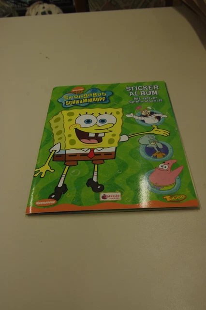 MERLIN SPONGEBOB SCHWAMMKOPF 2004 Das grüne Album teilgefüllt EUR 3,50 ...