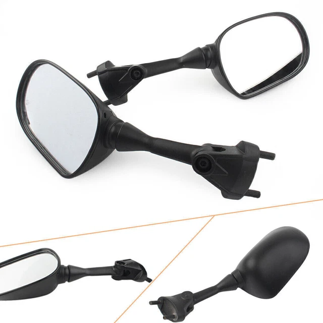 Rearview Side Mirrors for Kawasaki Ninja ZX6R ZX-6R ZX636 2005-2008 ZX10R 04-10