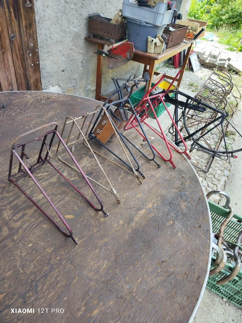 🚲 Porte-bagages Vélo Ancien - Années 1940 - Occasion - Patine Vintage