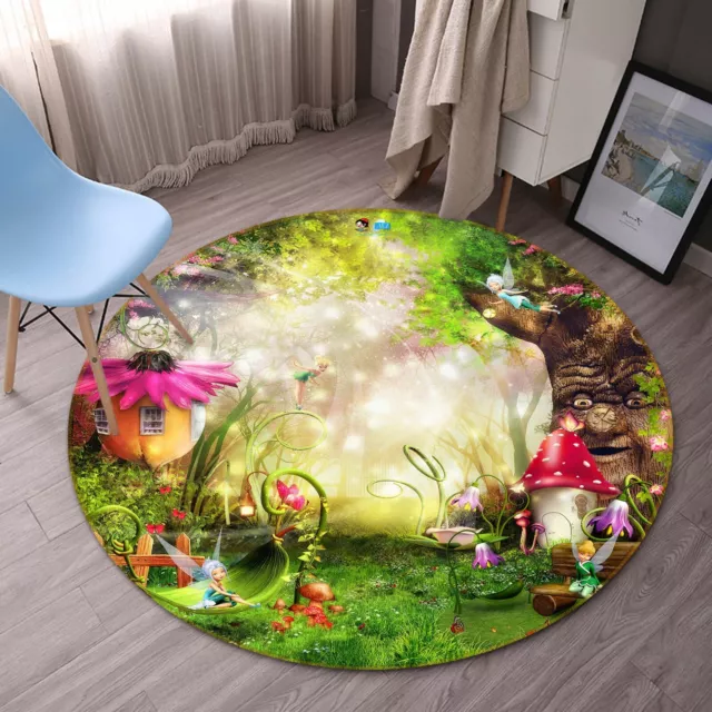 3D Wald Fee C2235 Spiel Rutschfester Teppich Matte Foto Teppich Amy