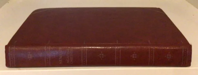 AGATHA CHRISTIE COLLECTABLE: “NEMESIS” Companion Book Club Edition 1972 2