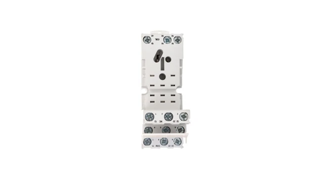 Enchufe de relé R3 3P 10A 300V AC GZM3-GRIS 857412 /T2UK