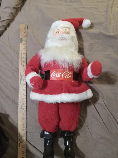 Vtg HAROLD GALE Santa COCA Cola ADVERTISING STORE COUNTER DISPLAY Rare Size 26"