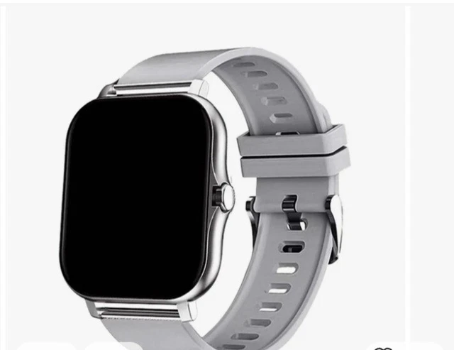 Montre Connectée Femmes Homme Smart Watch avec IP68 Etanche Sport Tactile OLED Suivi de Performance pour Android iOS-Blanc - Téléphonie