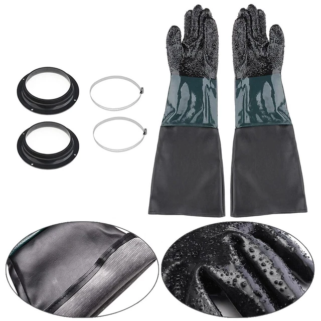 Neuf Paire de Gants pour Sablage Gants 60 CM / 23 8 Pouces Travail Coton