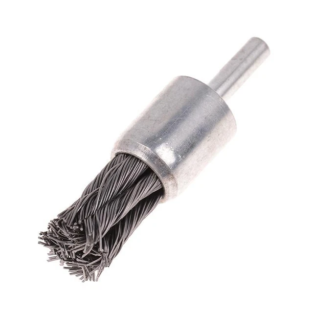 Twist Knot Steel Wire Wheel Cup Brush Set F Drill Angle Grinder Rotary Tool 1"