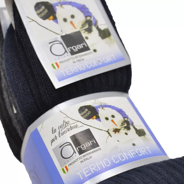 8 paia calze lunghe ginocchio made italy calzettoni uomo lana invernali termiche 3