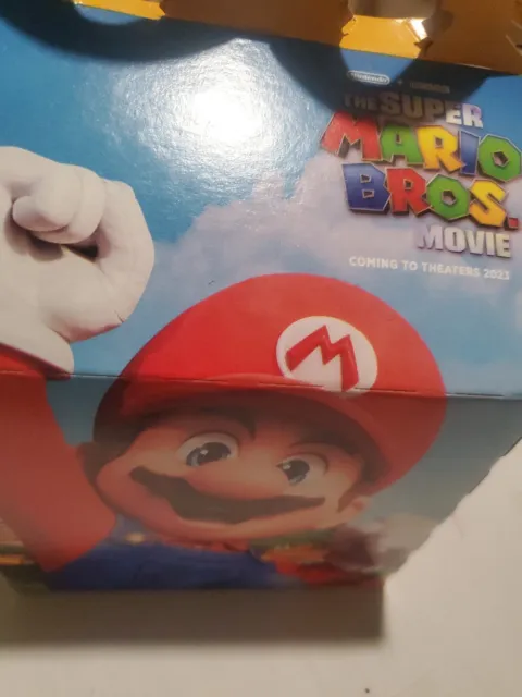 MARIO Super Mario Bros Movie/Mario Kart McDonald's Happy Meal Box