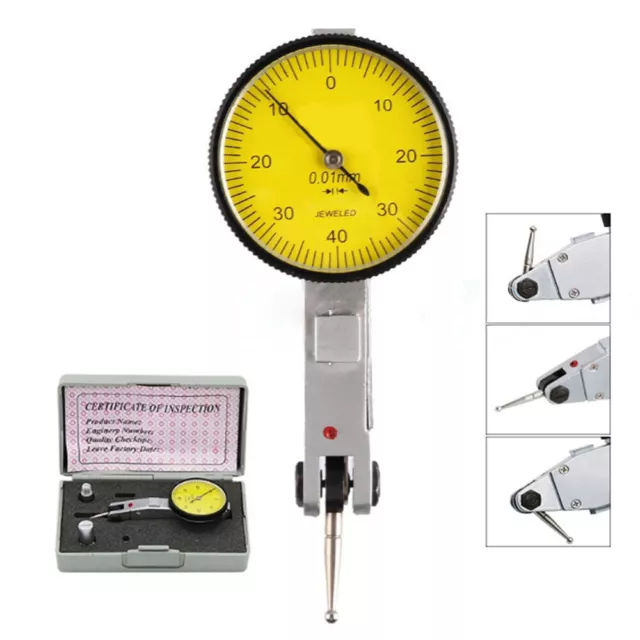 Dial Test Indicator DTI Gauge with Magnetic Base Holder Stand Flexible Precision