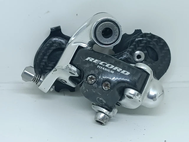 Dérailleur Campagnolo Record Titane Carbone 10v – Fabriqué En Italie