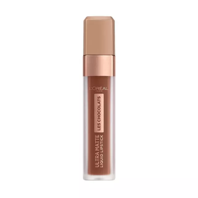 L'Oreal Paris Les Chocolats Ultra Matte Liquid Lipstick - Truffa Mania 866