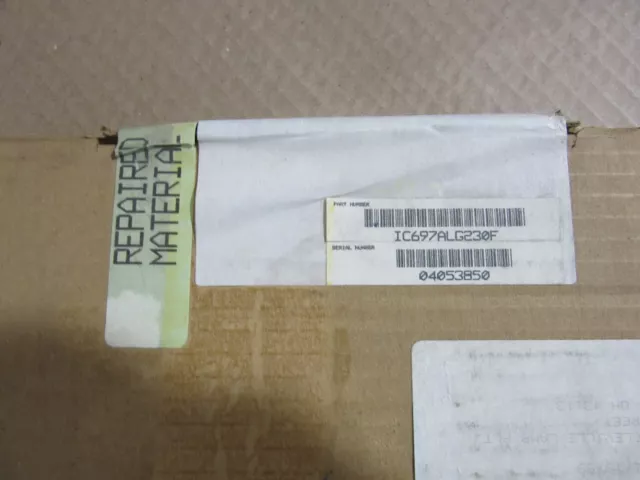 GE Fanuc IC697ALG230F Circuit Board Factory Refurbished in Sealed Box