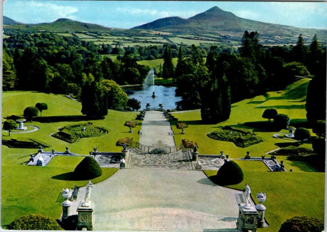 Vintage Ireland Postcard, Powerscourt House, Enniskerry, Co. Wicklow ZN7