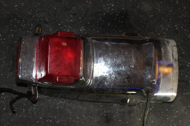 81-97 Yamaha Virago 750 Xv750 Rear Back Wheel Fender Mud Guard Tail Light