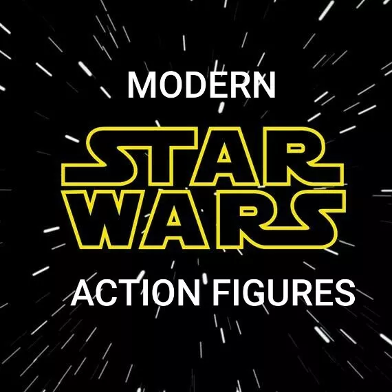 Action figure moderne Star Wars tutti i personaggi (Hasbro, 1998-oggi) SCEGLI