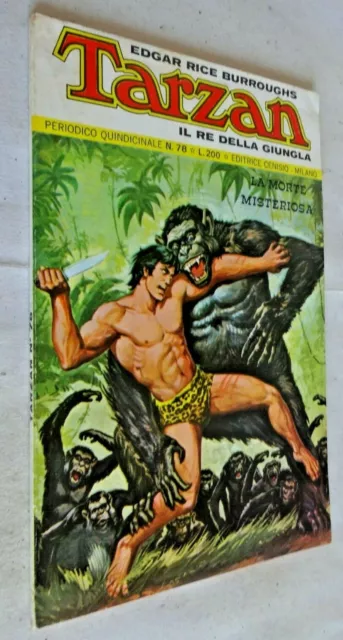 Tarzan 1° Serie  78 - Ed. Cenisio - Ottimo