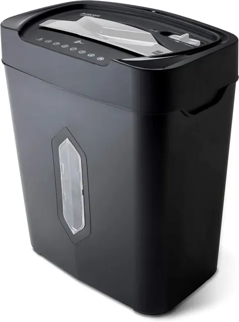 AU1230XA Anti-Jam 12-Sheet Crosscut Paper and Credit Card Shredder with 5.2-Gall