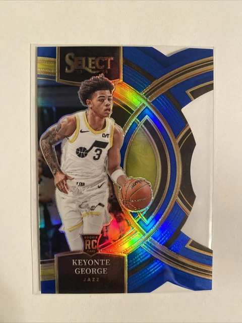 2023-24 PANINI SELECT Premier Keyonte George coupe matrice bleue Prizm ...