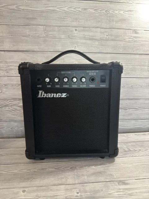 Ibanez Guitar Amp Model GTA10 10W 1x5 Combo Guitar Amp
