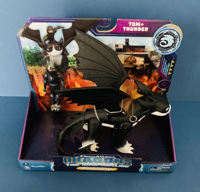 Figurines Dragons : Les Neuf Royaumes – Tom Et Tonnerre – DreamWorks – NEUF