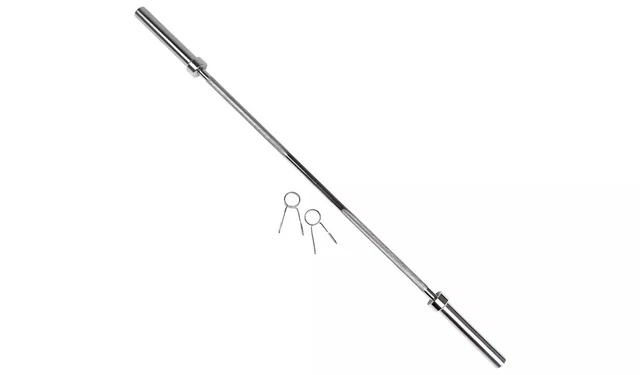 MEN S HEALTH 6FT Olympic Barbell Never Used 75.00 PicClick UK