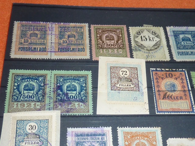 Österreich Ungarn Lot Reklamemarken Wertmarken Maria Theresia K.u.K. Monarchie 2
