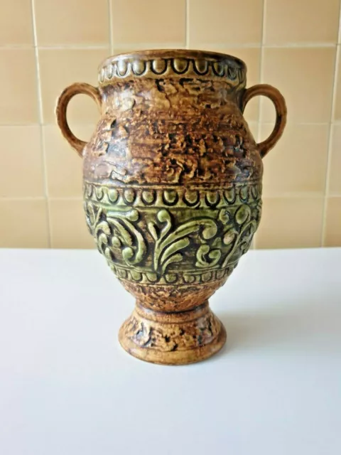 Vase avec anses en céramique allemande JASBA 1678-20