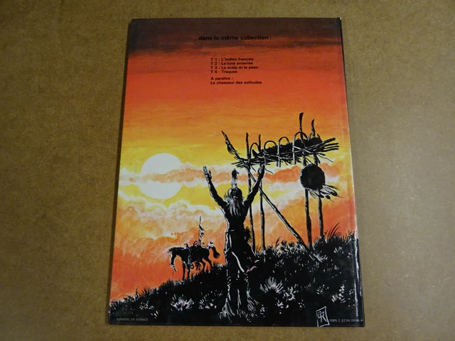 Rossi - Le chariot de Thespis Tome 2: L'Indien noir - Livre Rare Book