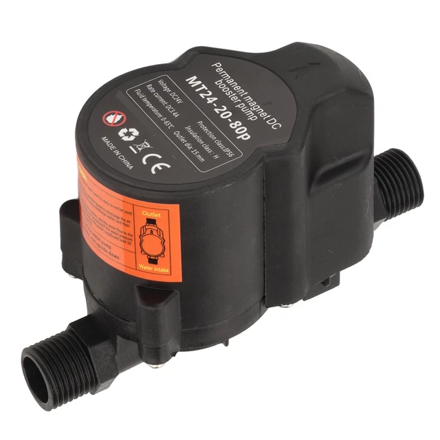 Water Pressure Pump Fully Automatic Shower Recirculating Pump DC