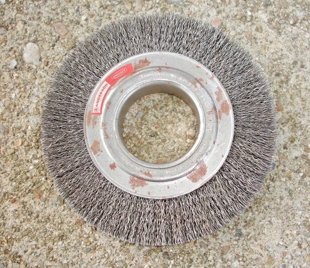 Top Quality Anderson Dresser 1" x 6" x 6000 RPM Wire Wheel