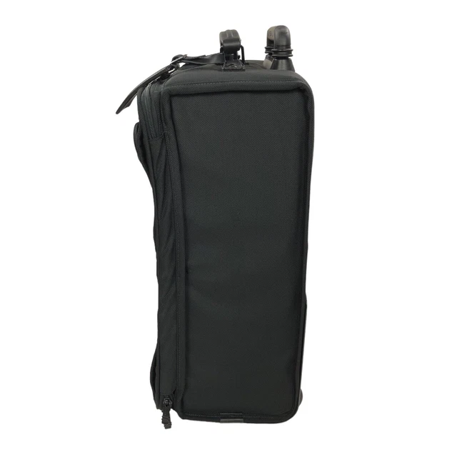 Tumi Alpha Upright Suitcase Luggage 2 Wheel Rolling 23-25.5 Inches Black USA 2