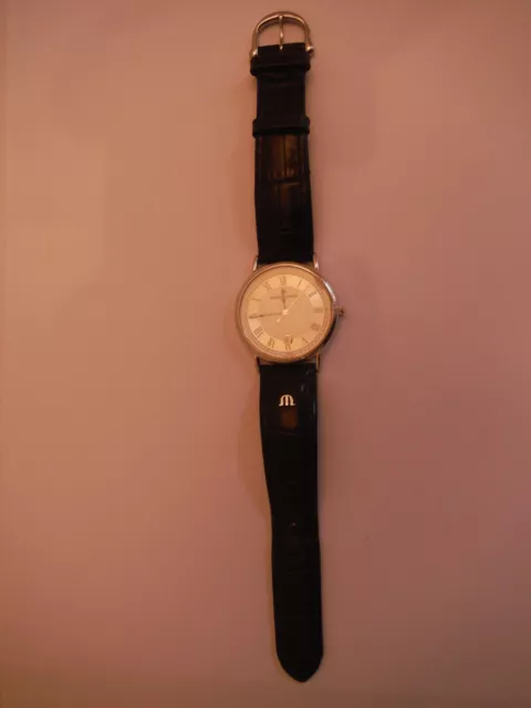 MAURICE LACROIX LES Classiques 69644 Stainless Steel 35mm Case With a 18cm Strap 250.00 PicClick UK