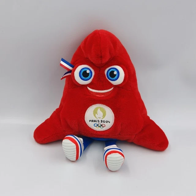 Peluche Mascotte Jeux Olympiques de Paris Paralympique - JO 2024 : Achat occasion | Peluches Tissu Très bon état