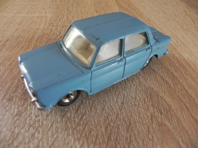 DINKY TOYS France (Original) - Simca 1000 - Réf. 519 - Bleu ciel - Vitrée