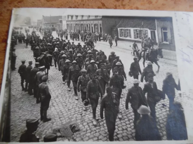 ALTE FOTO POSTKARTE WK.1. GREN,RGT 119, 9.Komp. FELDPOST 1916