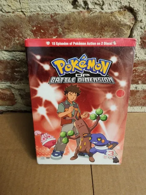 Pokemon DP Battle Dimension Box Set 1 & 3 DVD