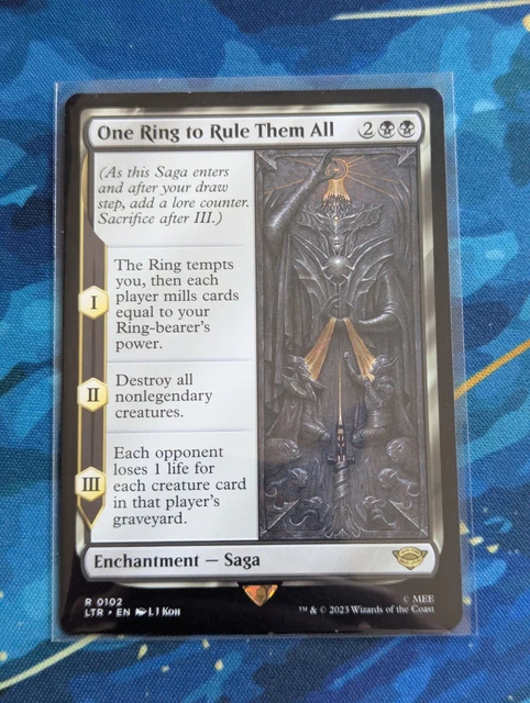 red blue cards mtg One Ring to Rule Them All - MTG Single Card main image 1