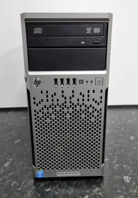 HP Proliant ML310e Gen 8 v2 - Xeon E3-1220 v3, 3.10GHz, 8GB RAM, 1TB HDD, Win 10