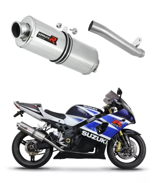 GSXR 1000 K1 - K4 2001 - 2004 Exhaust Silencer Muffler Slip-on OV DOMINATOR