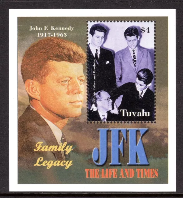 Tuvalu Scott # 908 VF MNH 2003 John F. Kennedy 40th Anniversary Birth