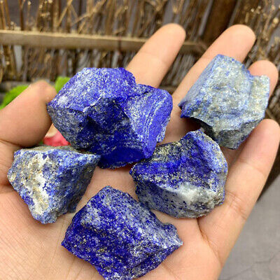 100g Raw Natural Afghanistan Lapis lazuli Crystal Raw Gemstone Mineral EOB