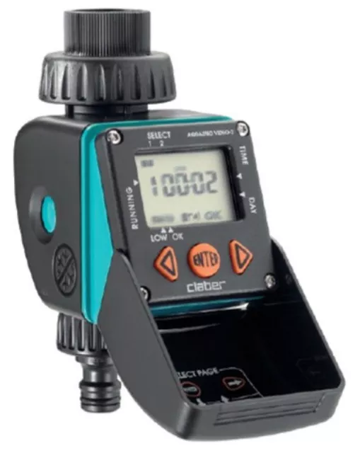 Programmatore Video 2 Originale Claber Irrigazione Giardinaggio Codice Cl8428