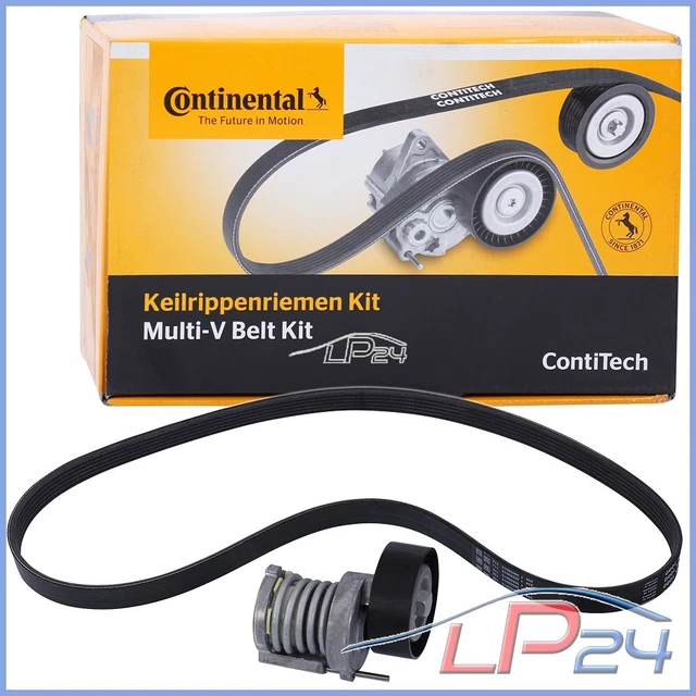 Contitech Kit Courroie Trapézoïdale À Nervures Pour Seat Ibiza 5 6J 1.4 08-