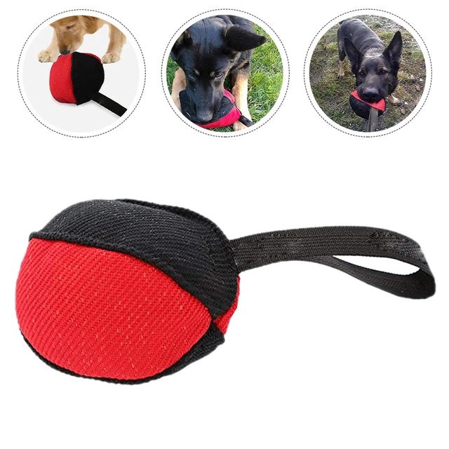 Bolsa de entrenamiento para perros entumecimiento felpa juguetes para perros mordedura para mascotas juego masticar juguetes