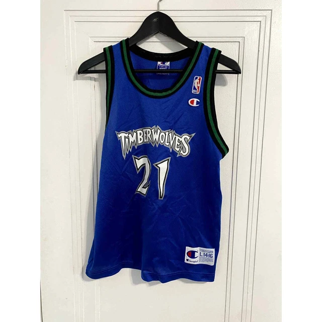 Minnesota Timberwolves Kevin Garnett Champion Jersey